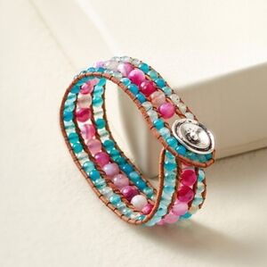 Soft surroundings beaded Leela bracelet